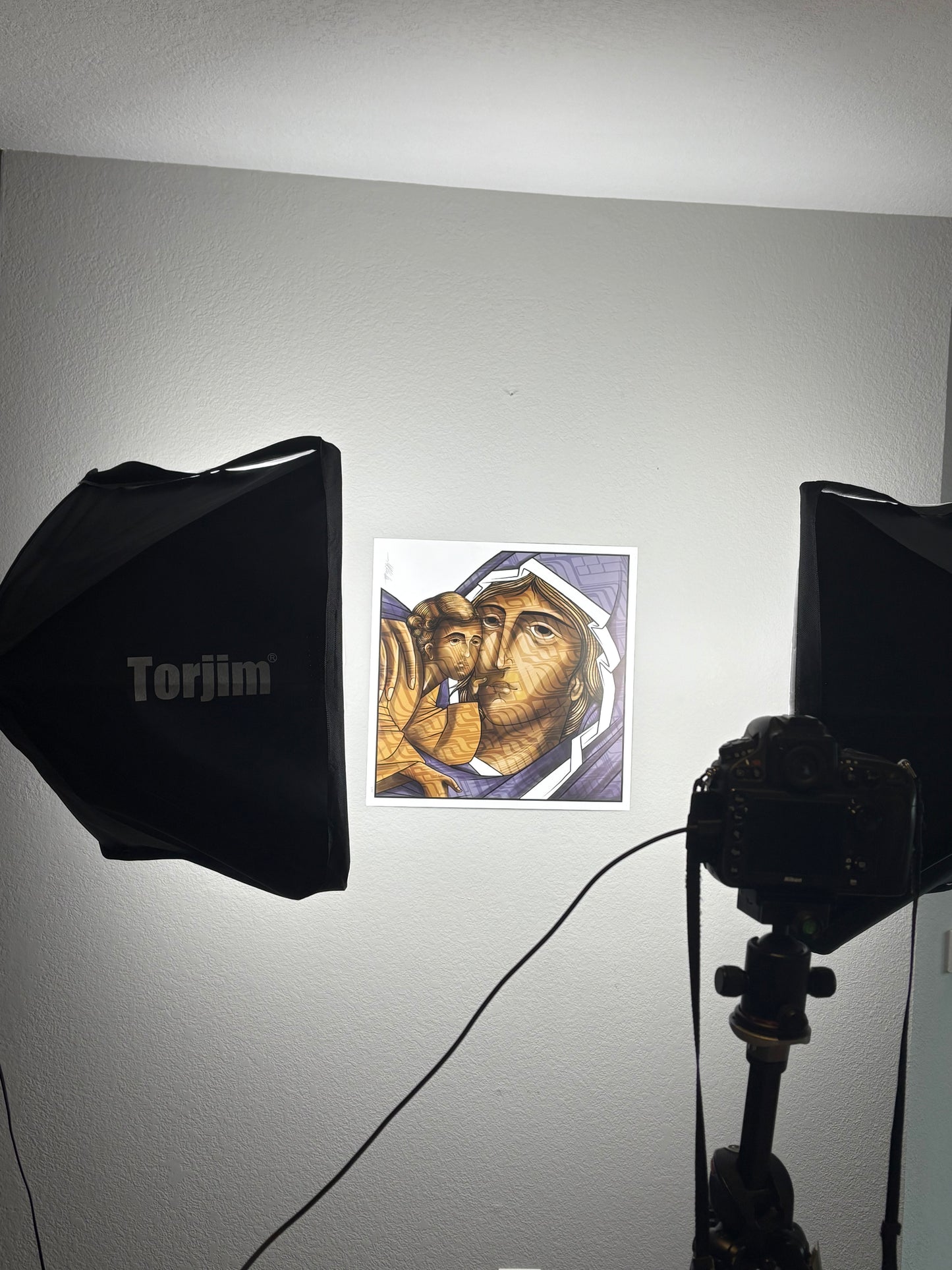 Tenderness in blue - print